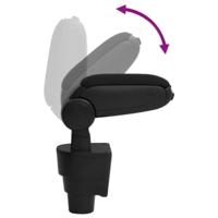 VidaXL Armsteun 15,5x32x(41-54) cm abs zwart - thumbnail