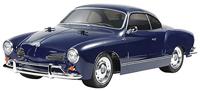 Tamiya 1:10 RC auto Elektro Straatmodel VW Karmann Ghia Brushed Achterwielaandrijving Bouwpakket - thumbnail