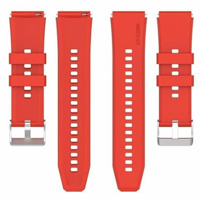 Siliconen sportband - Rood - Xiaomi Redmi Watch 5 Active / Redmi Watch 5 Lite Siliconen sportband - Rood - Xiaomi Redmi Watch 5 Active / Redmi Watch 5 Lite
