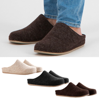 Travelin&apos; Men - Open heel slipper - Dark Grijs - Maat 45 - thumbnail