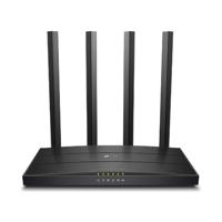 TP-Link Archer C6U draadloze router Gigabit Ethernet Dual-band (2.4 GHz / 5 GHz) Zwart - thumbnail