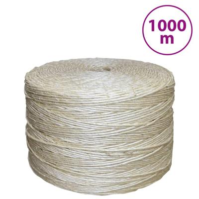 VidaXL Touw 3 mm 1000 m 100% sisal