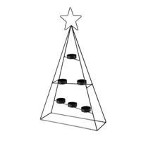 Boltze Home theelichthouder kerstboom - thumbnail