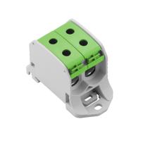 Weidmüller 2502600000 Doorgangsklem 35.60 mm Schroeven Grijs, Groen 1 stuk(s) - thumbnail