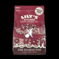 Lily's Kitchen Adult Wild Woodland Walk met eend, zalm en hert hondenvoer 2 x 12 kg - thumbnail