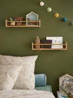 Set van 2 boekenplanken hout - thumbnail