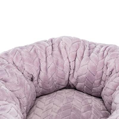 TRIXIE JUNIOR HONDENMAND DONUT LICHTGRIJS / LILA 40X40 CM TRIXIE JUNIOR HONDENMAND DONUT LICHTGRIJS / LILA 40X40 CM