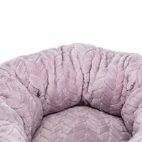 TRIXIE JUNIOR HONDENMAND DONUT LICHTGRIJS / LILA 40X40 CM - thumbnail