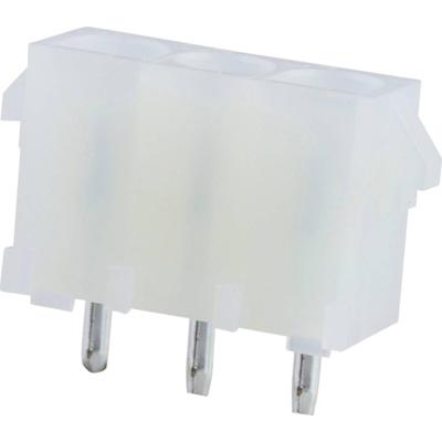 Molex 10845031 Female header, inbouw (standaard) Totaal aantal polen: 3 Rastermaat: 6.35 mm Inhoud: 1 stuk(s) Carton