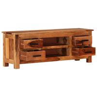 Tv-meubel 110x30x40 cm massief hout - thumbnail