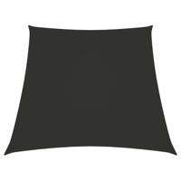 VidaXL Zonnezeil trapezium 2/4x3 m oxford stof antracietkleurig - thumbnail