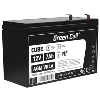 Green Cell AGM04 UPS-accu Sealed Lead Acid (VRLA) 12 V 7 Ah - thumbnail
