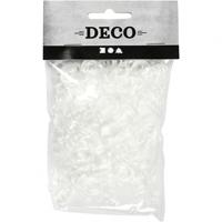 Creativ Company Krulhaar, wit, 15 gr/ 1 doos - thumbnail