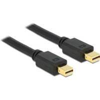Delock 83472 Kabel Mini DisplayPort 1.2 male > Mini DisplayPort male 4K 60 Hz 0,5 m - thumbnail