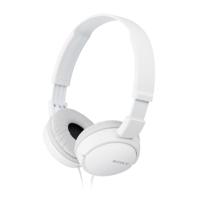Sony Mdr-Zx110/Wc(Ae) Opvouwbare Instapkoptelefoon Met Uitstekend Geluid (30 Mm Driver), Wit - thumbnail