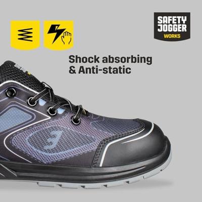 Ty Safe jogger cador laag s1p | licht grijs | maat 48 - 00.118.085.48