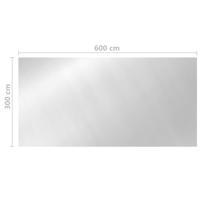 VidaXL Zwembadhoes 600x300 cm pe zilverkleurig - thumbnail