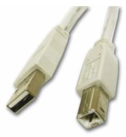 C2G USB 2.0 A/B Kabel 1 m - USB kabel (USB A, USB B, 1 m, 0.059 kg (0.13 lbs) Wit - thumbnail
