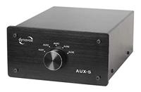 Dynavox AUX-S Cinch-audio-switch Zwart - thumbnail