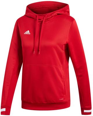 Adidas T19 Hoody Dames Rood Adidas T19 Hoody Dames Rood