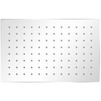 Regendouchekop roestvrij staal 20x30 cm rechthoekig - thumbnail