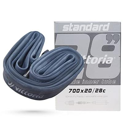 Vittoria Standard 700x20/28C Presta Binnenband 60mm Zwart Vittoria Standard 700x20/28C Presta Binnenband 60mm Zwart