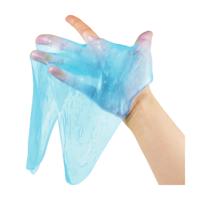 SES slime - blauw glitter 470g - thumbnail