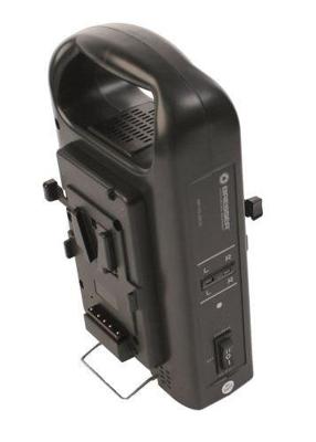 BRESSER BR-RL2KS Lader voor 2 V-Lock Accu