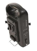 BRESSER BR-RL2KS Lader voor 2 V-Lock Accu - thumbnail