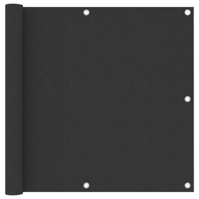 Balkonscherm 90x300 cm oxford stof antraciet