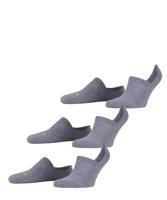FALKE 3-paar unisex Footies die niet afzakken - Cool Kick - Kousenvoetjes voor dames en heren - Sokken in loafers - Anti-slip - thumbnail