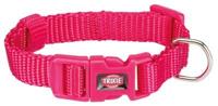 Trixie halsband hond premium fuchsia - thumbnail