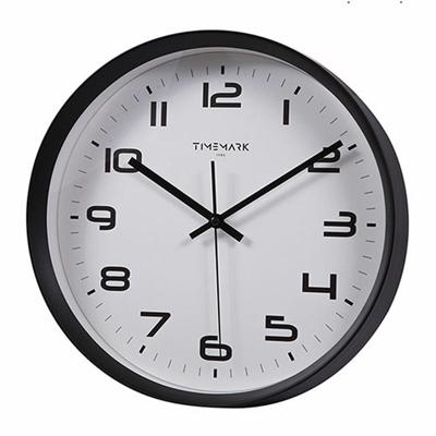 Muurklok Timemark Zwart 30 x 30 cm