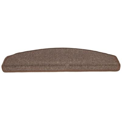 Trapmatten 15 st 65x24x4 cm Koffiebruin Halfrond Groot