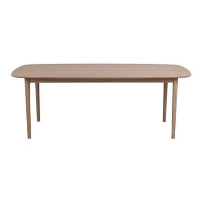 Bendt Eettafel 'Ove' Eiken Whitewash, 210 x 100cm Bendt Eettafel 'Ove' Eiken Whitewash, 210 x 100cm