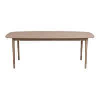 Bendt Eettafel 'Ove' Eiken Whitewash, 210 x 100cm - thumbnail