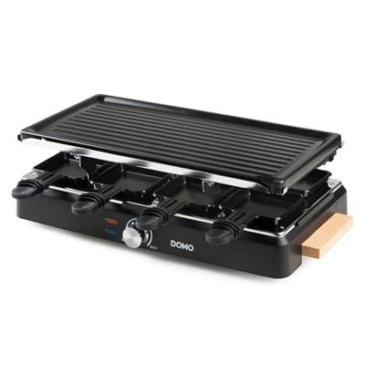 Raclette apparaat - DOMO - DO9262G - 8 personen - Kooksteen - Grill - 1400 W Raclette apparaat - DOMO - DO9262G - 8 personen - Kooksteen - Grill - 1400 W