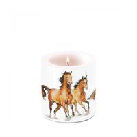 Ambiente kaars klein wild horses - thumbnail