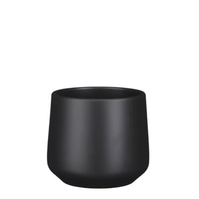 Amber pot rond donkergrijs mat h15,5xd17 cm Mica Decorations - Mica decorations Amber pot rond donkergrijs mat h15,5xd17 cm Mica Decorations - Mica decorations