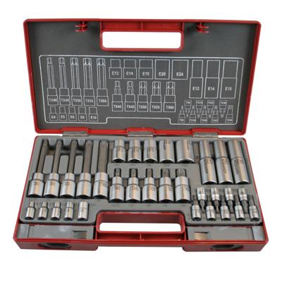 Premium Torx Bit En Sterset Chroom Vanadium - 32 Delig