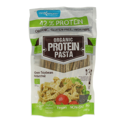 Max Sport Protein pasta green soybean fettucine bio 200 Gram