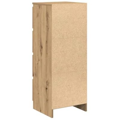 Dressoir 37,5x35x99 cm spaanplaat ambachtelijk eikenkleurig