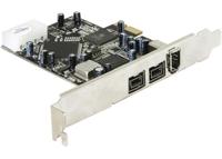 Delock PCI Express card FireWire A / B PCI Express kaart PCIe - thumbnail