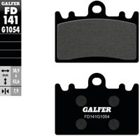 GALFER remblokken "fd141" brake pad fd141 g1054 organic - thumbnail