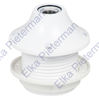 Scanpart Lampfitting E27 Wit Met Ring - thumbnail