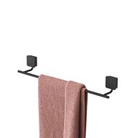 Handdoekrek Geesa Topaz 45cm Minimalistisch Mat Zwart - thumbnail