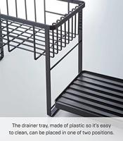 Yamazaki Afdruiprek - 2 niveaus - Tower - Zwart - thumbnail