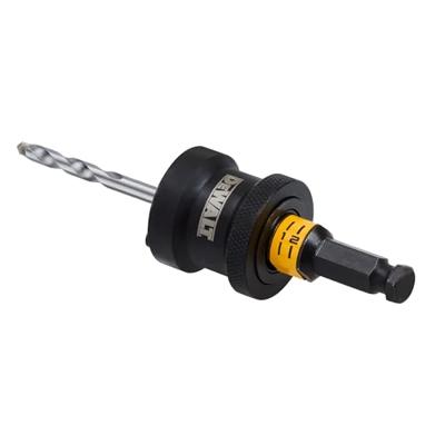 DeWALT DT20631 Quick Connect Adapter 1/2" voor 32-152mm Gatzagen met Platte Centreerboor voor Hout DeWALT DT20631 Quick Connect Adapter 1/2" voor 32-152mm Gatzagen met Platte Centreerboor voor Hout