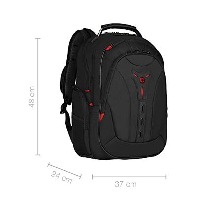 Wenger Pegasus Deluxe Ballistic Notebook rugzak 16 zwart