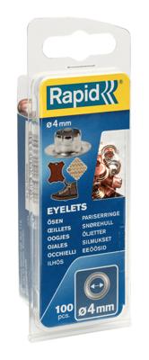 Oogjes Rapid Ø4mm 100 stuks